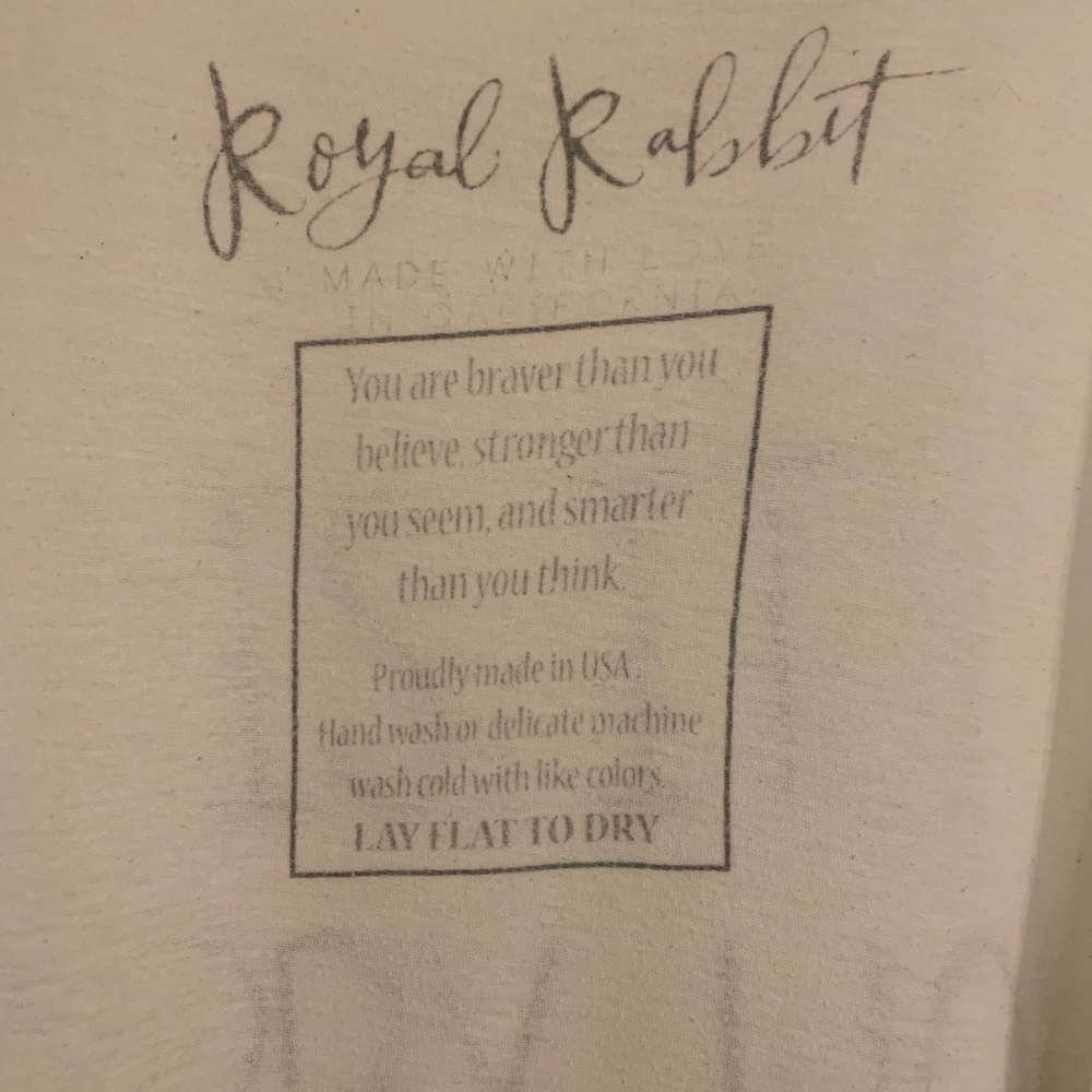Royal Rabbit tank - Is It Happy Hour Yet? - Picture 3 of 3